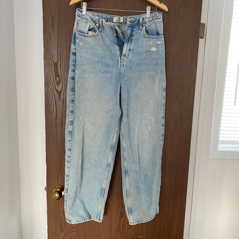 Free People Frank Dad Jeans 28